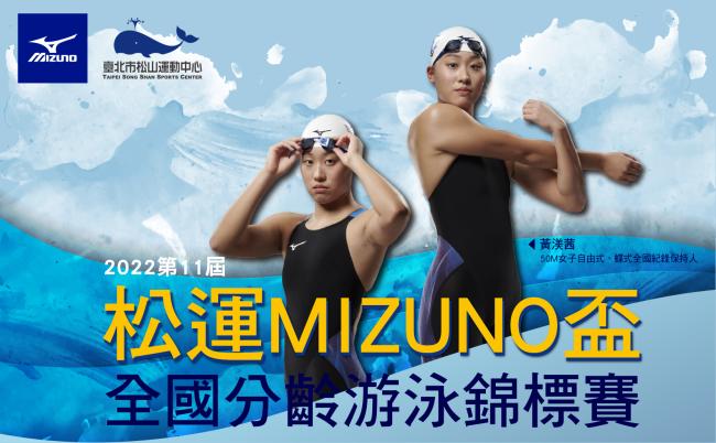 松運MIZUNO盃游泳錦標賽 開放報名中